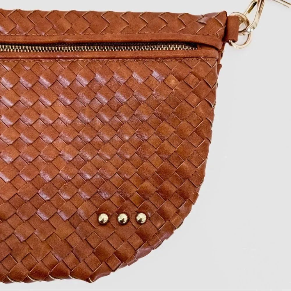 - Westlyn Woven Bum Bag/Brown - Picture 5 of 10